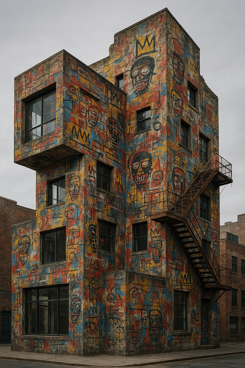 What If Basquiat Designed a Building?